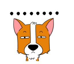 Corgi B sticker #14685618