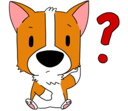 Corgi B sticker #14685627