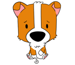 Corgi B sticker #14685629