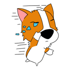 Corgi B sticker #14685630