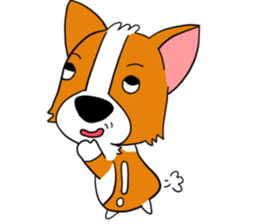 Corgi B sticker #14685631