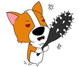 Corgi B sticker #14685632