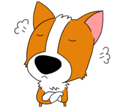 Corgi B sticker #14685637