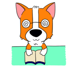 Corgi B sticker #14685642