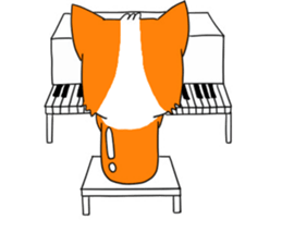 Corgi B sticker #14685644