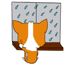 Corgi B sticker #14685645