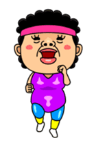 Aerobics Mother sticker #14686030