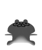 [3D] Three-dimensional rabbit! sticker #14686074