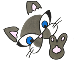 nekonekone monologue (friend version) sticker #14686497