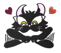 nekonekone monologue (friend version) sticker #14686504