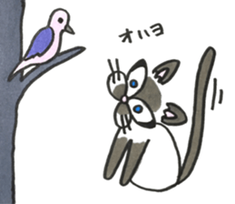 nekonekone monologue (friend version) sticker #14686513