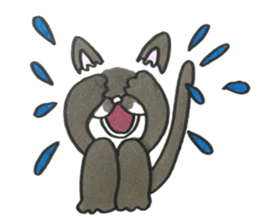 nekonekone monologue (friend version) sticker #14686525