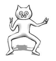 [3D]Animation cat-ish guy sticker #14687061