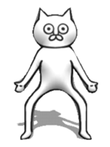 [3D]Animation cat-ish guy sticker #14687065