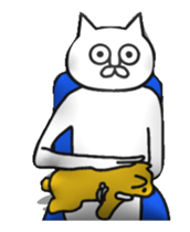 [3D]Animation cat-ish guy sticker #14687066
