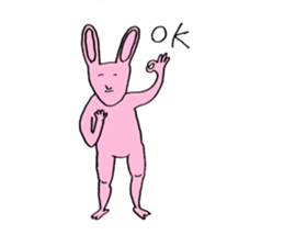 smile animal sticker #14687188