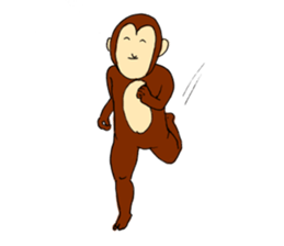 smile animal sticker #14687192