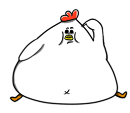 Fatty Chicky sticker #14687529