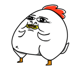 Fatty Chicky sticker #14687532