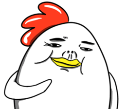 Fatty Chicky sticker #14687533
