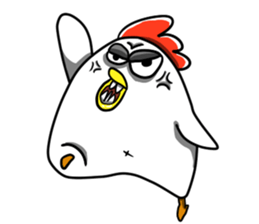 Fatty Chicky sticker #14687535