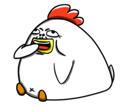 Fatty Chicky sticker #14687537