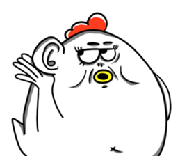 Fatty Chicky sticker #14687542