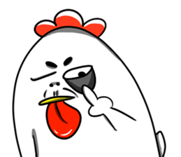 Fatty Chicky sticker #14687543