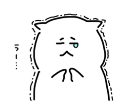 cat,such as human part2 sticker #14687572