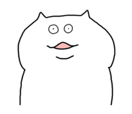 cat,such as human part2 sticker #14687583