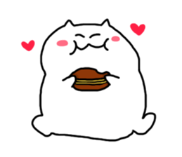 cat,such as human part2 sticker #14687588