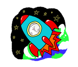 cat,such as human part2 sticker #14687596