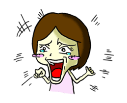 Moveable love girl 2 sticker #14687861