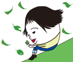 egg girl TAMAKO sticker #14688319