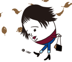 egg girl TAMAKO sticker #14688321