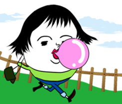 egg girl TAMAKO sticker #14688335