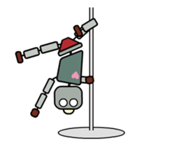 Moving! Dancing! Robot sticker #14688615