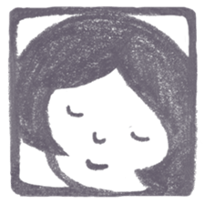 Pencil drawing of faces sticker #14688634