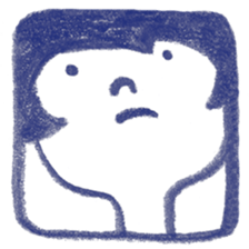 Pencil drawing of faces sticker #14688637