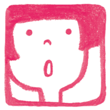 Pencil drawing of faces sticker #14688649