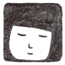 Pencil drawing of faces sticker #14688651