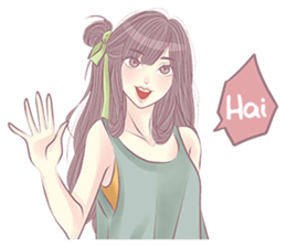 Gadis Remaja: Reza sticker #14688791