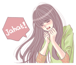 Gadis Remaja: Reza sticker #14688803