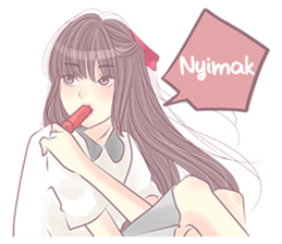 Gadis Remaja: Reza sticker #14688804