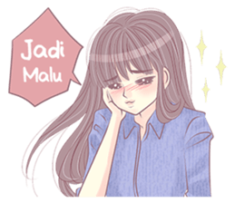 Gadis Remaja: Reza sticker #14688805