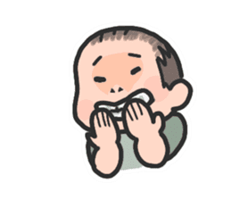 Baby's love sticker #14688865