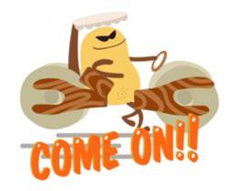 Food-in-Motion /^8^\ sticker #14689188