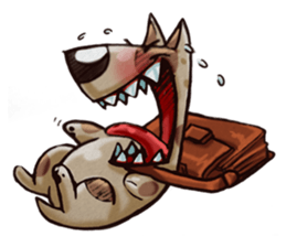 Gorgeous and Lovely Dotty-Puppy sticker #14689562