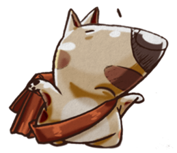 Gorgeous and Lovely Dotty-Puppy sticker #14689565