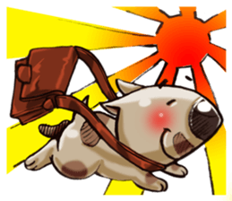 Gorgeous and Lovely Dotty-Puppy sticker #14689572